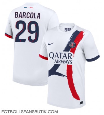 Paris Saint-Germain Bradley Barcola #29 Replika Bortatröja 2024-25 Kortärmad